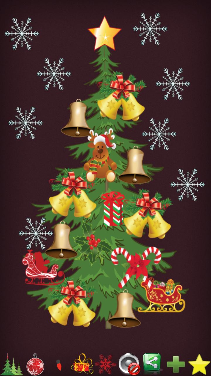 アンドロイド アプリ クリスマスツリーの飾り 3