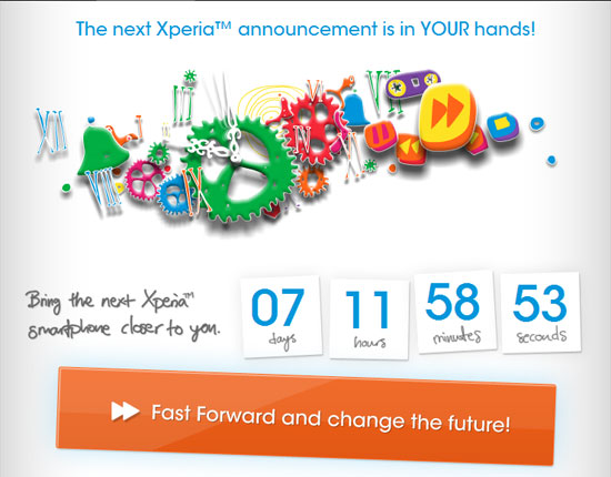 ソニーモバイル 新型Xperiaの公開カウントダウンを開始