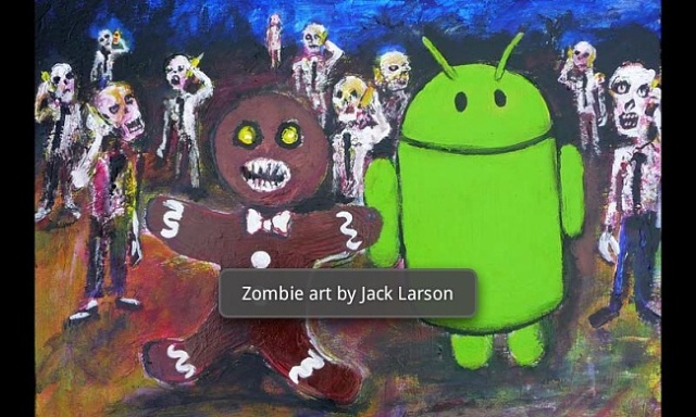 Zombie art by Jack Larson.